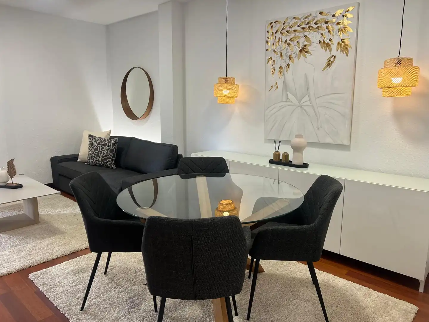 Dining room of Flat for rent in Arona  with Terrace, Furnished and Balcony