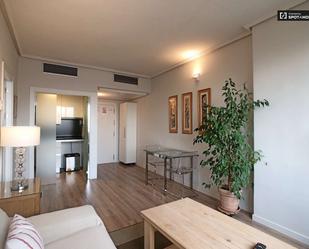 Living room of Apartment to share in  Madrid Capital  with Air Conditioner, Heating and Terrace