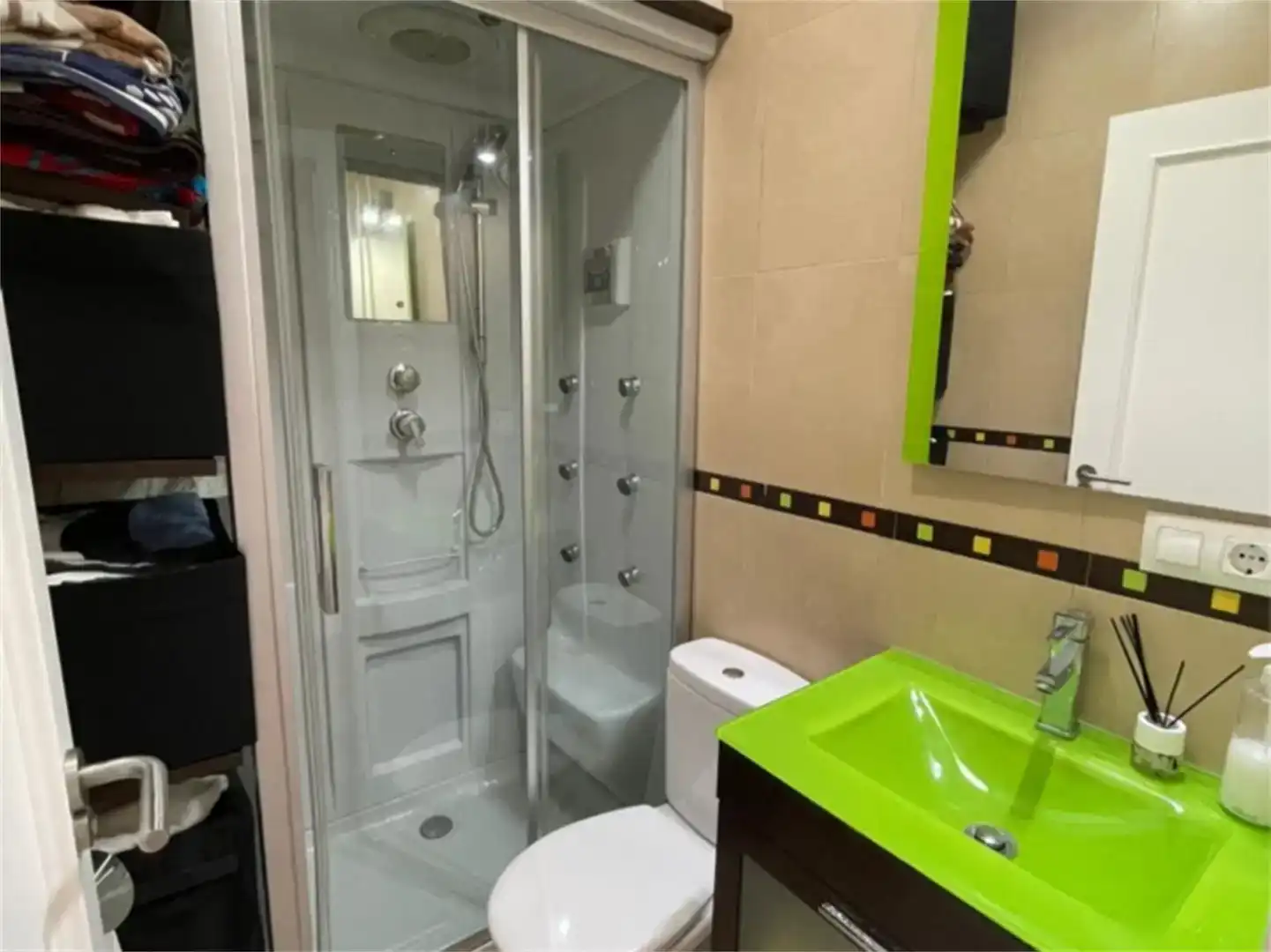 Baño de Dúplex en venta en Mojácar con Aire acondicionado, Jardín privado y Parquet