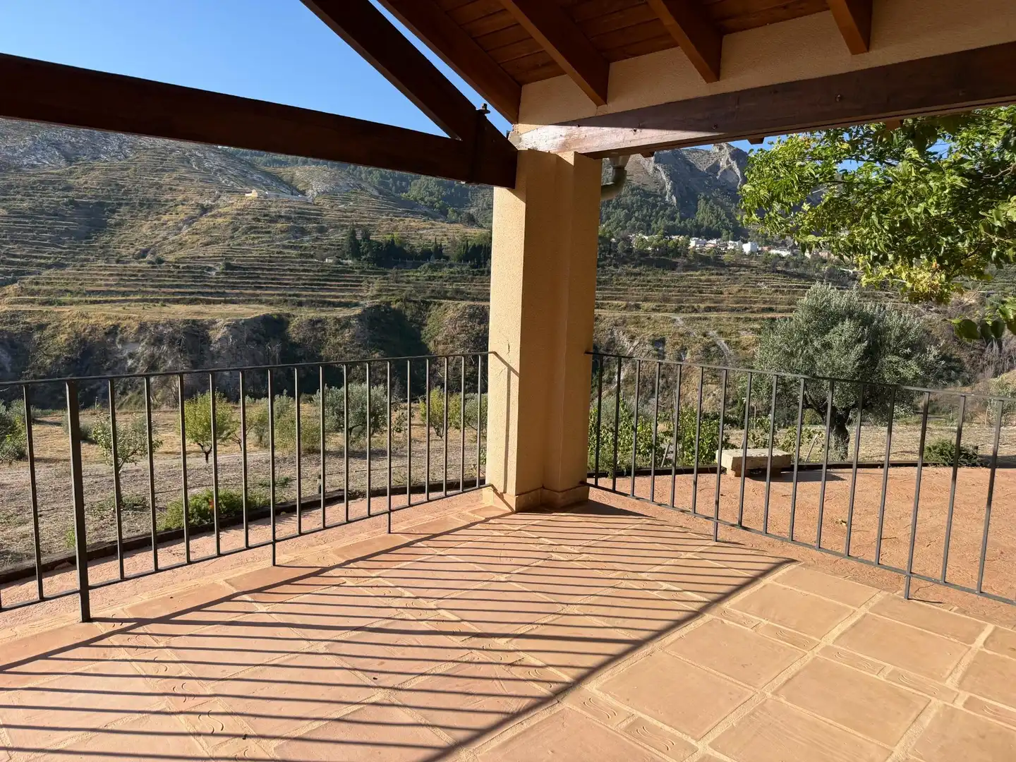 Terraza de Casa o chalet en venta en Penàguila con Calefacción, Jardín privado y Terraza