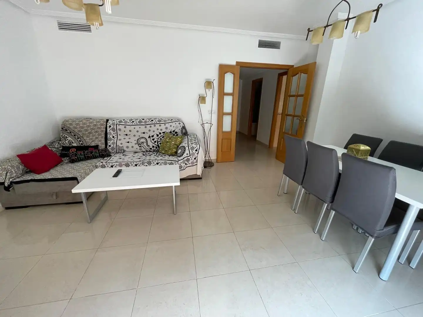 Sala de estar de Ático de alquiler en Archena con Aire acondicionado