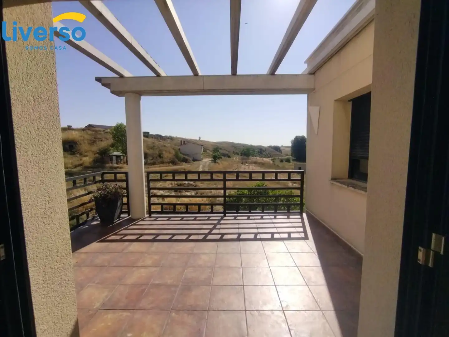 Terraza de Casa o chalet en venta en Villalbilla de Gumiel con Calefacción, Jardín privado y Terraza
