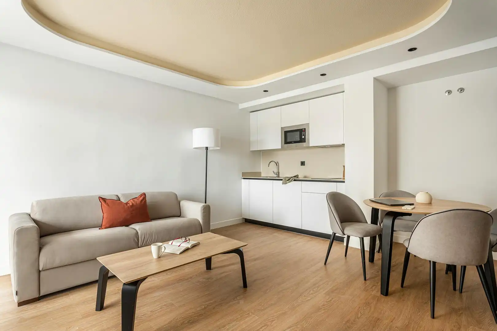 Living room of Flat for rent in Valencia  with Heating, Washing machine and TV