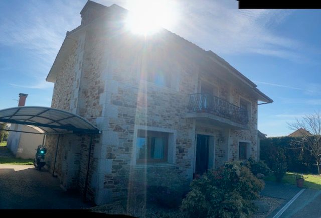 Exterior view of House or chalet for sale in Carballo  with Heating, Private garden and Parquet flooring