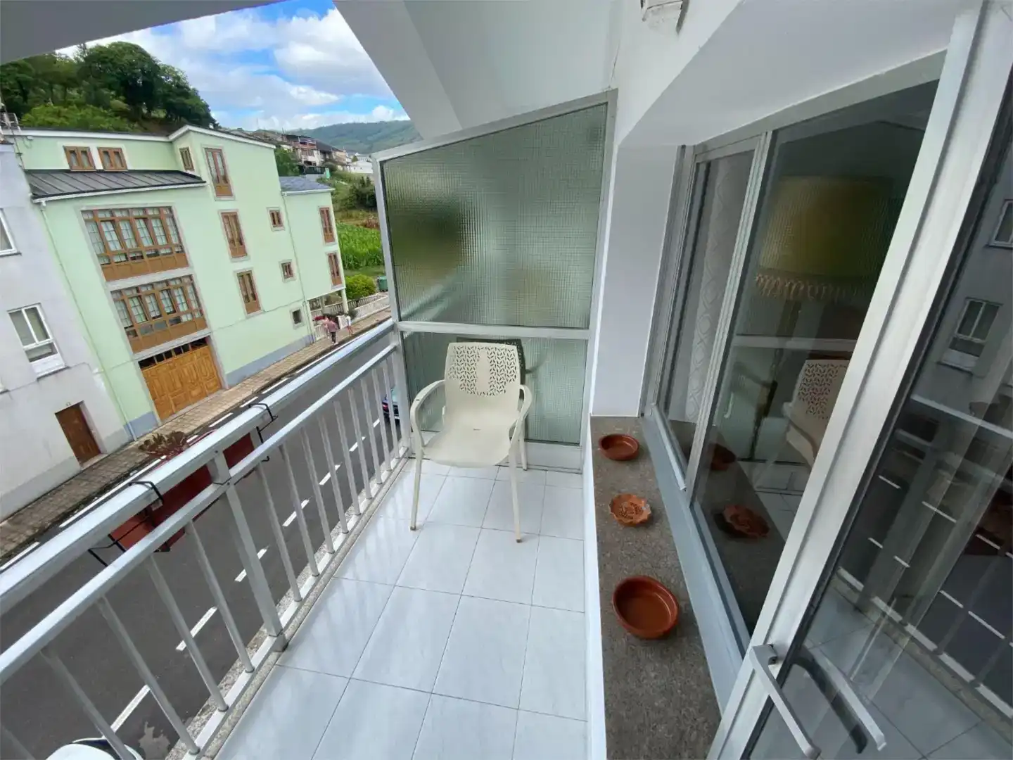 Terrasse von Wohnung zur Miete in Mondoñedo mit Möbliert und Balkon