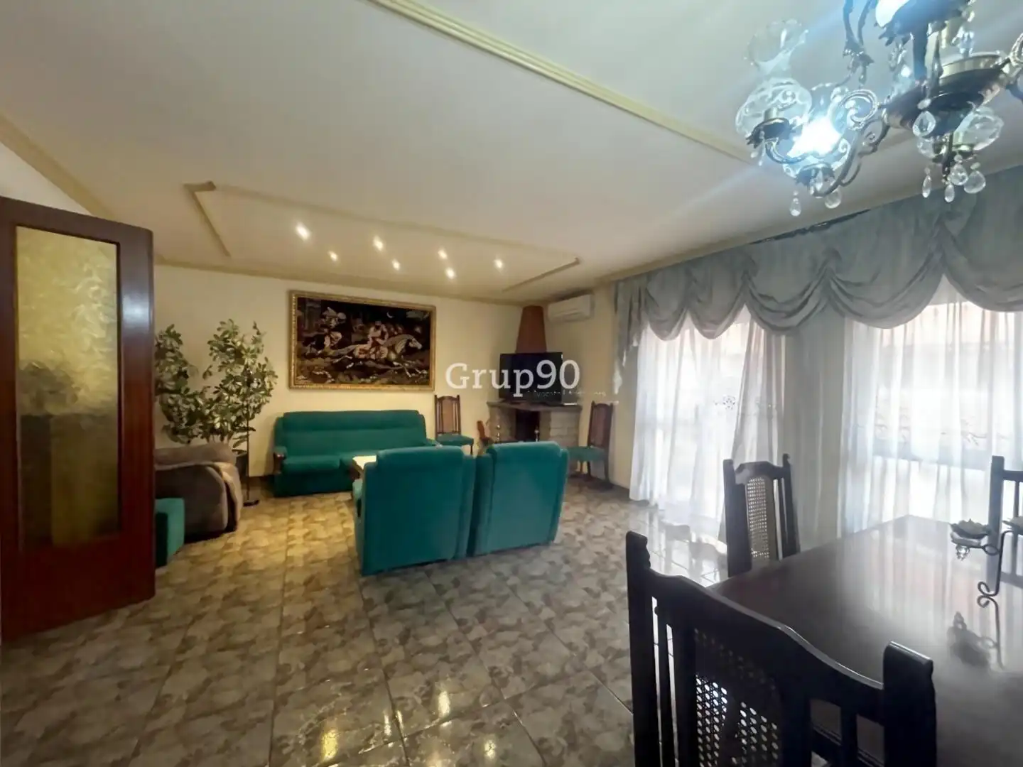 Sala de estar de Piso en venta en Lleida con Aire acondicionado y Balcón