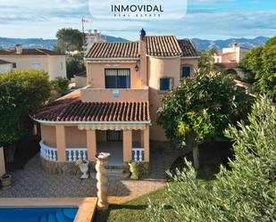 Exterior view of House or chalet for sale in Dénia  with Private garden, Terrace and Swimming Pool