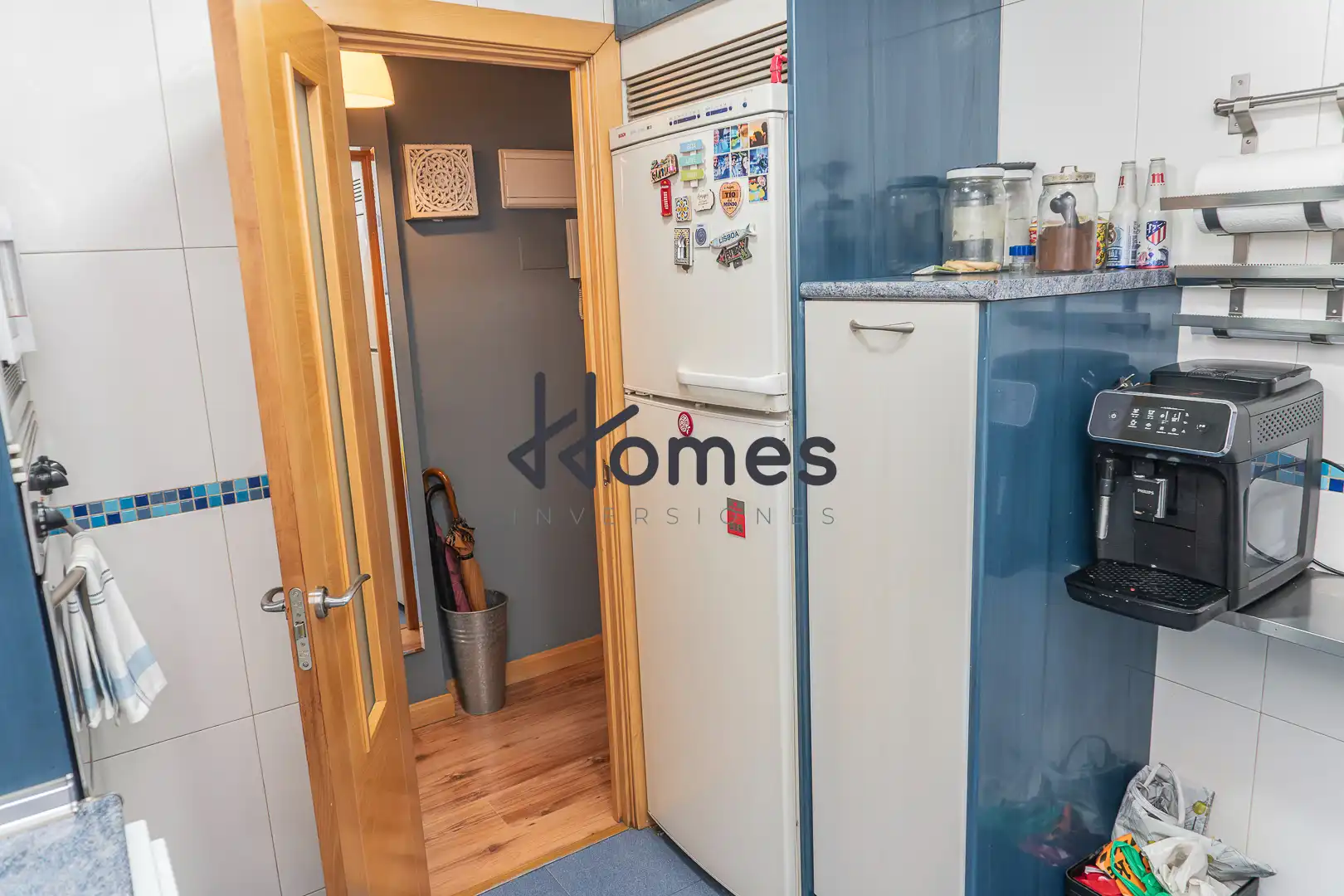 Kitchen of Flat for sale in Móstoles  with Heating, Storage room and Furnished
