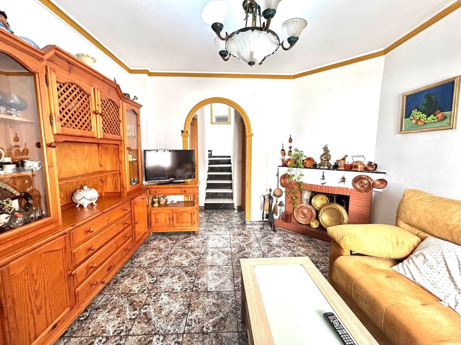Sala de estar de Casa o chalet en venta en Málaga Capital con Aire acondicionado y Terraza