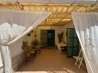 Terraza de Finca rústica en venta en Fuente Álamo de Murcia con Calefacción, Jardín privado y Trastero