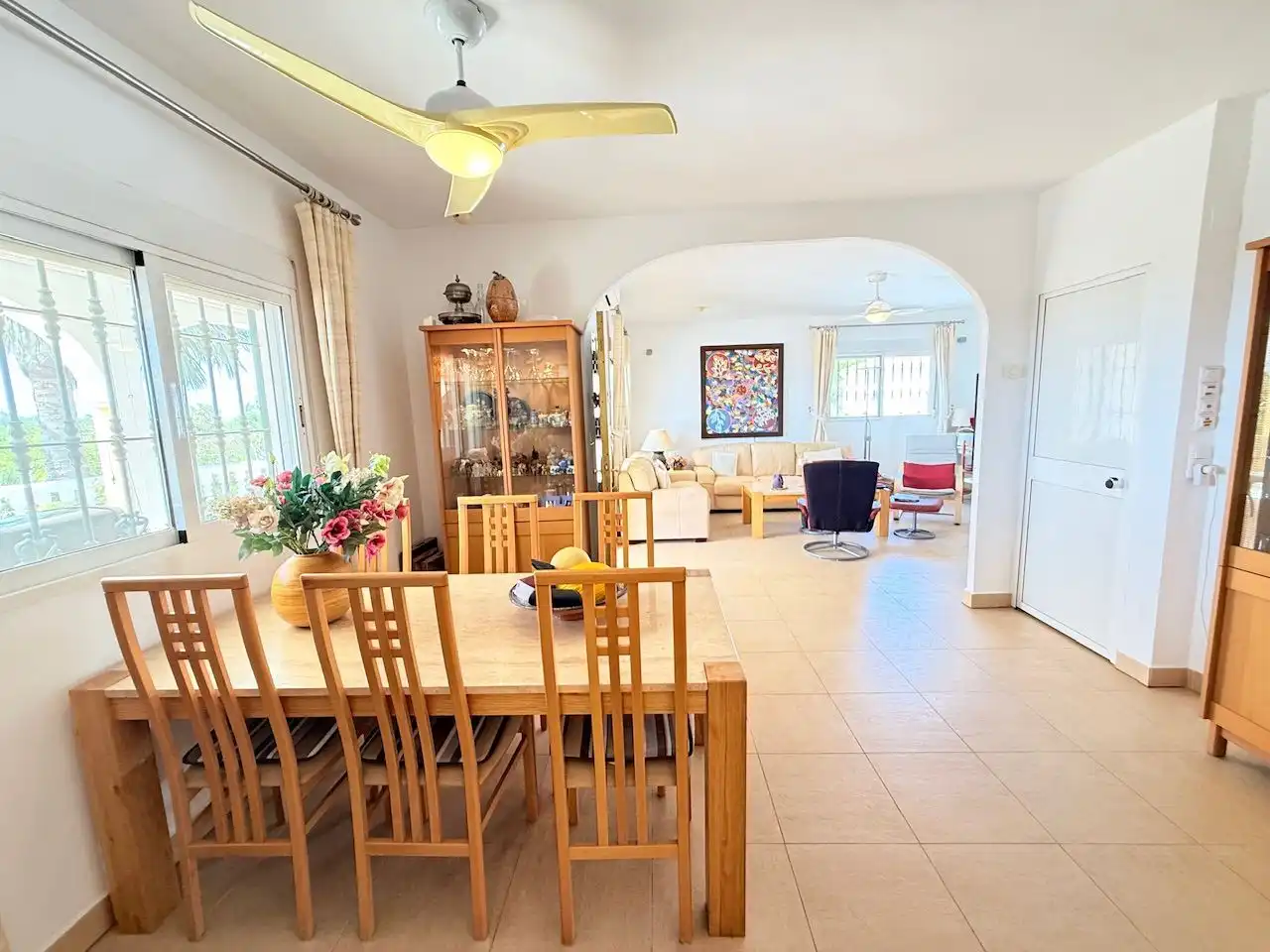 Comedor de Casa o chalet en venta en Vélez-Málaga con Aire acondicionado, Calefacción y Jardín privado