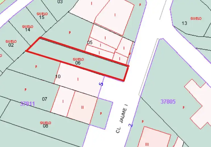 Terreny residencial en venda a Carrer Jaume I, imagen 2
