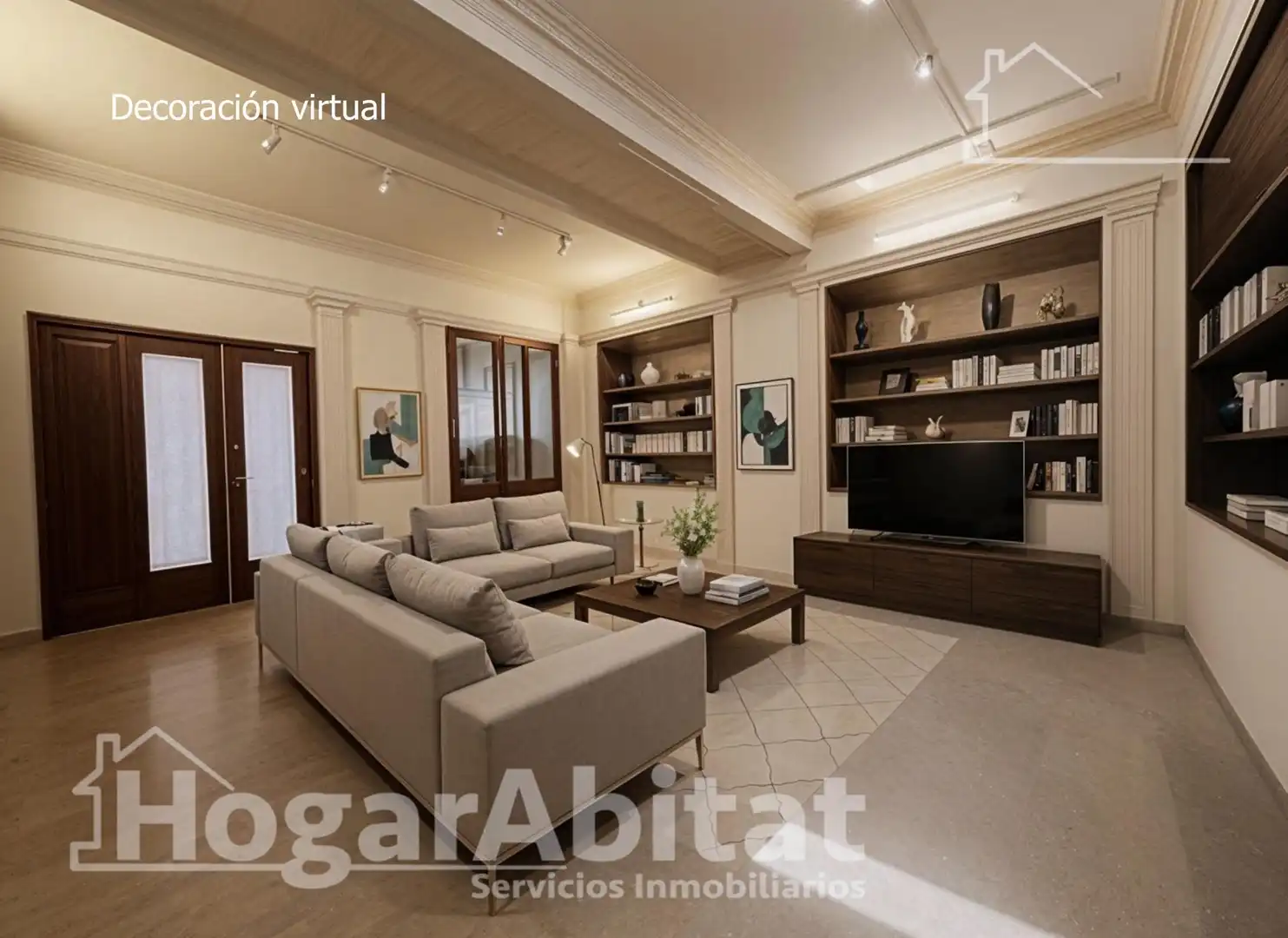 Sala d'estar de Casa o xalet en venda en Pego amb Calefacció i Balcó