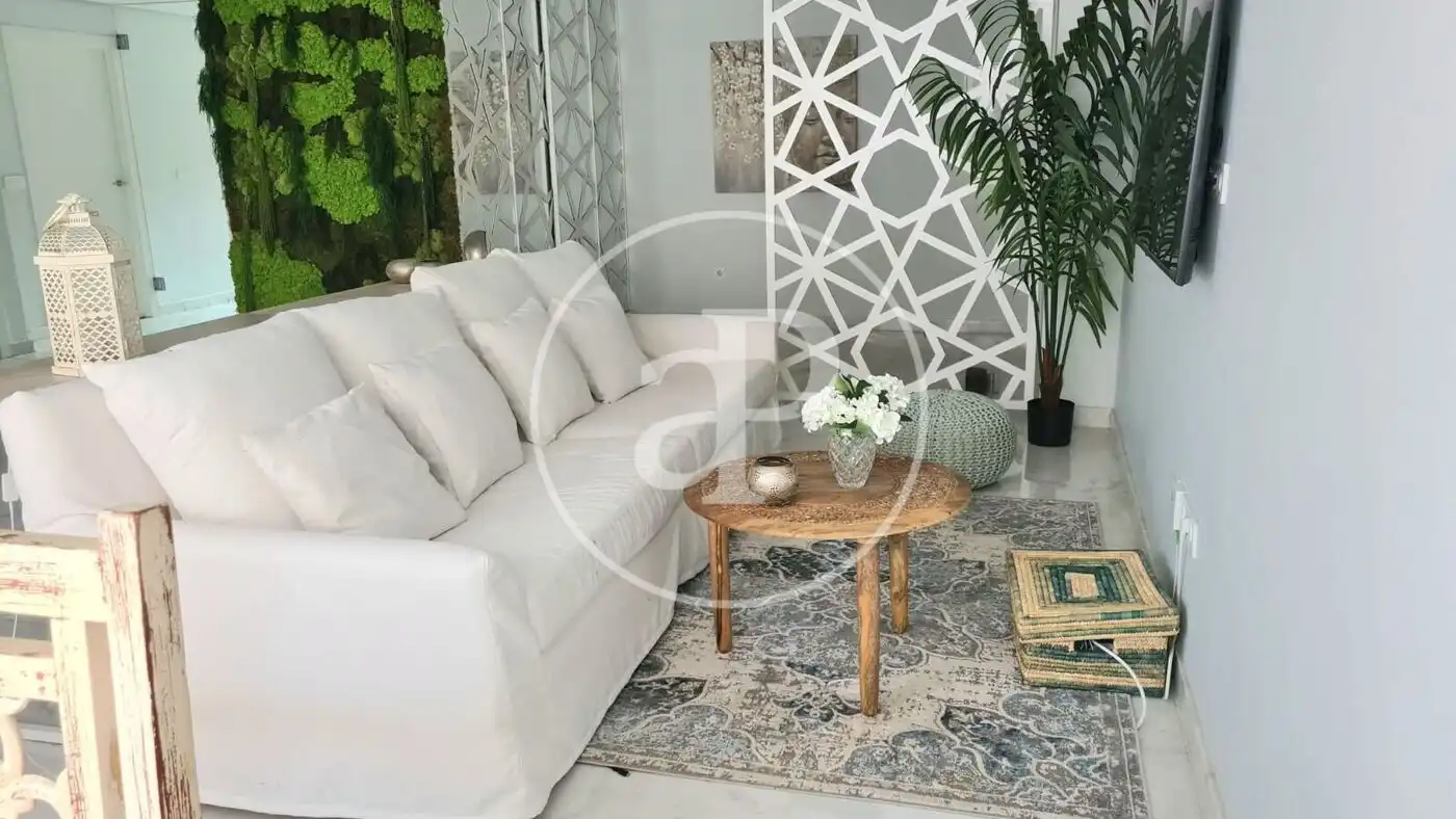 Sala de estar de Piso de alquiler en Valencia con Aire acondicionado, Calefacción y Terraza