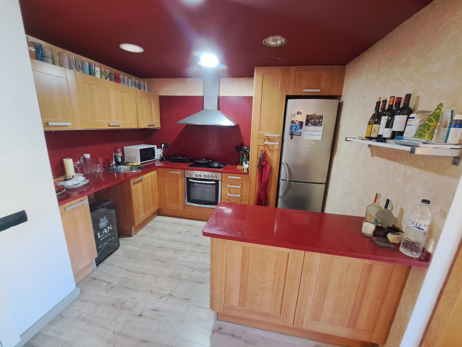 Kitchen of Flat for sale in Breda  with Heating, Parquet flooring and Terrace