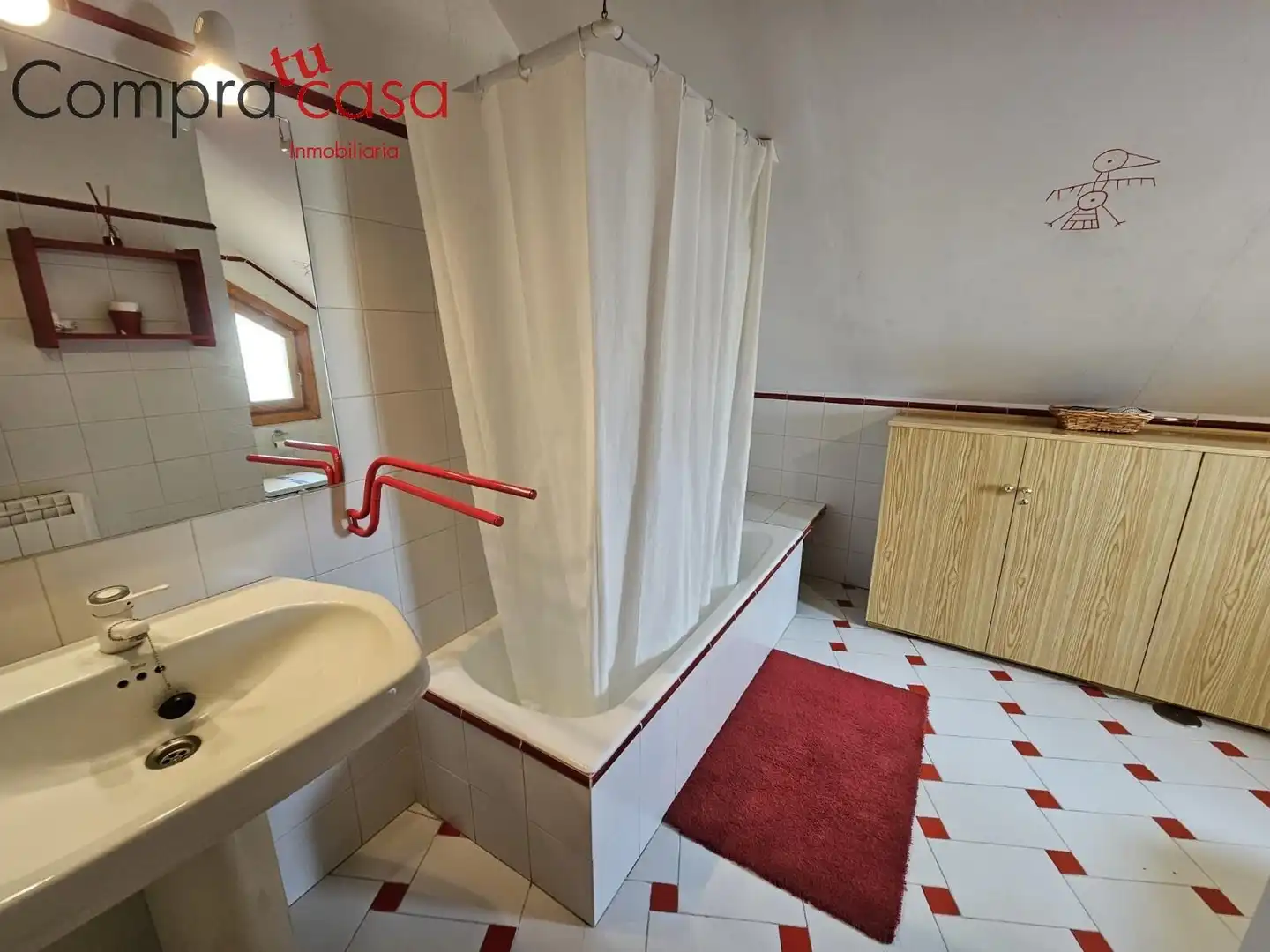 Baño de Casa o chalet en venta en Valverde del Majano con Calefacción, Jardín privado y Terraza