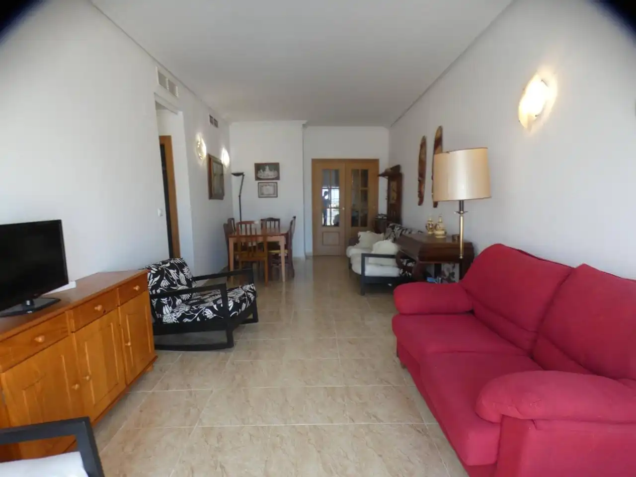 Sala de estar de Piso en venta en San Pedro del Pinatar con Aire acondicionado y Amueblado