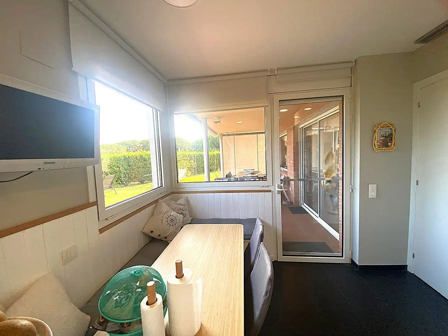 Terrasse von Haus oder Chalet zum Verkauf in Sant Vicenç de Montalt mit Klimaanlage, Heizung und Privatgarten