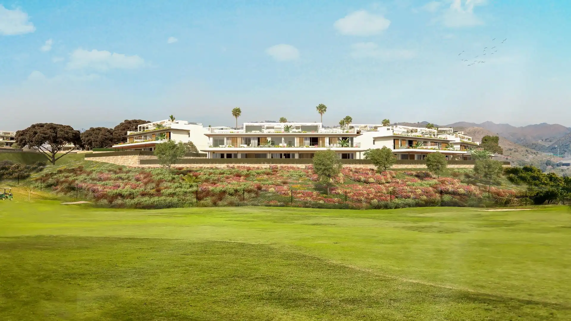 Exterior view of Flat for sale in Marbella  with Air Conditioner, Heating and Private garden