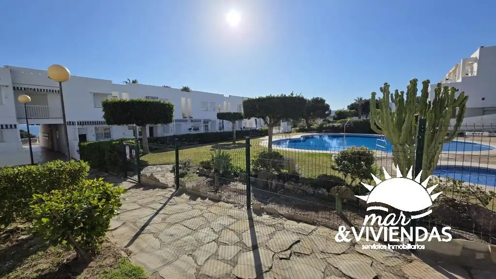 Jardín de Casa adosada en venta en Mojácar con Aire acondicionado, Calefacción y Jardín privado