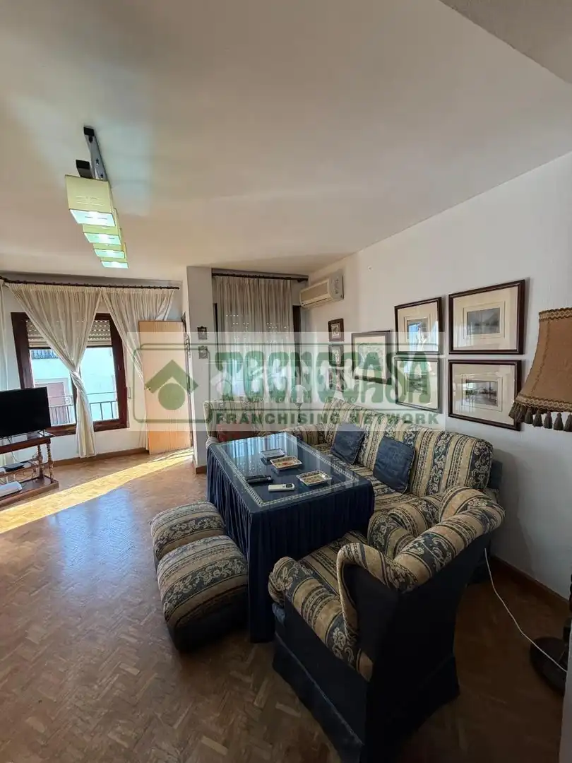 Living room of Flat for sale in Ronda  with Air Conditioner, Parquet flooring and Balcony