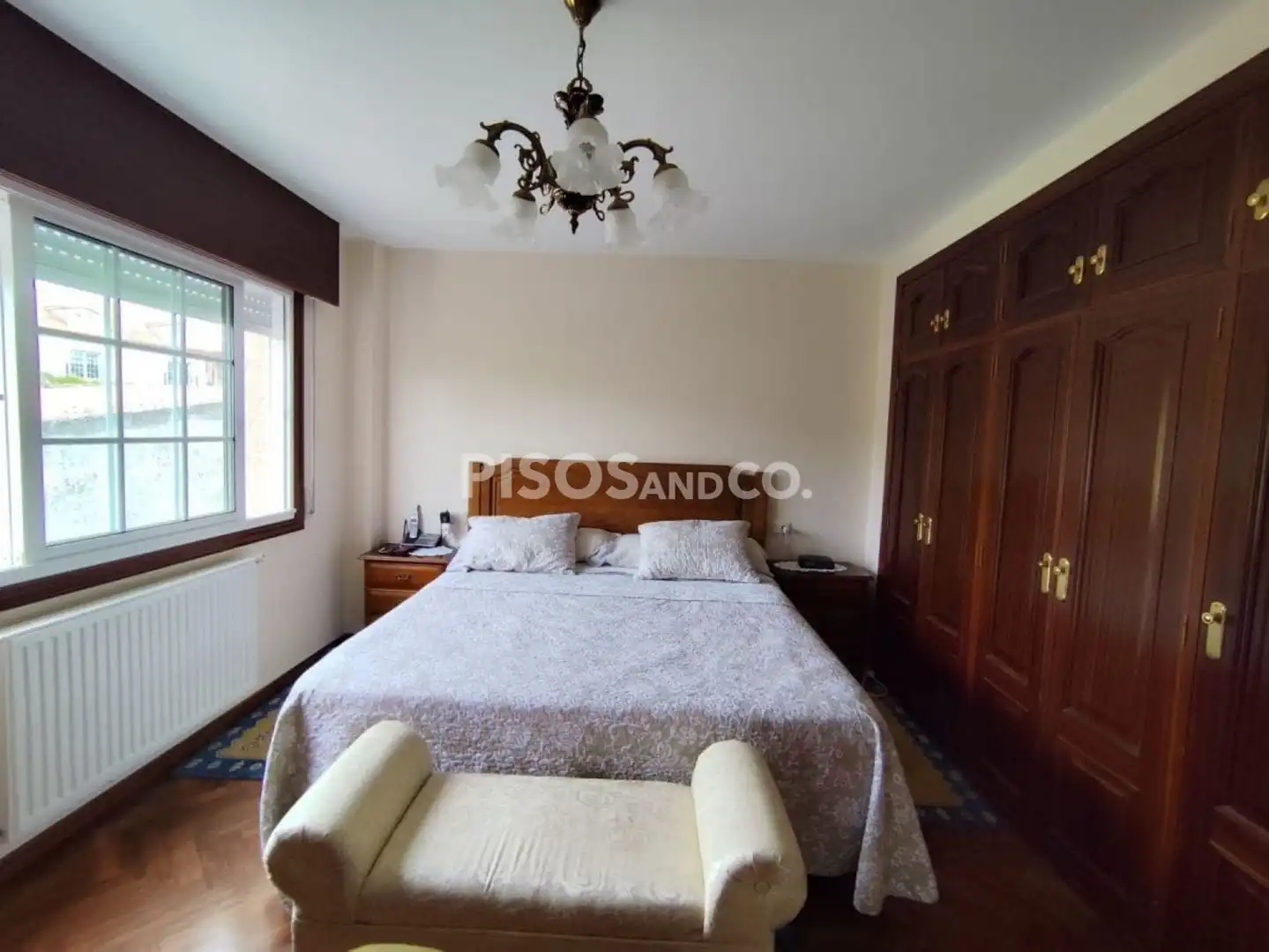 Bedroom of Houses for sale in A Coruña Capital   with Heating, Terrace and Furnished