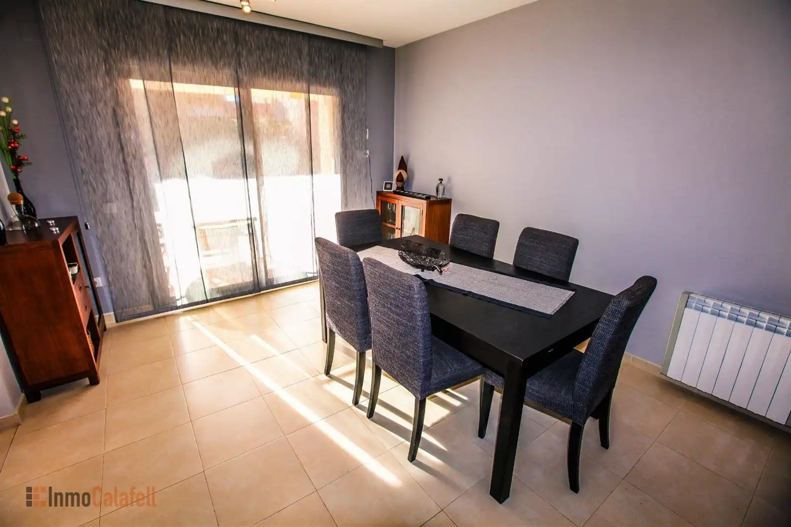 Esszimmer von Haus oder Chalet zur Miete in Calafell mit Klimaanlage, Heizung und Terrasse