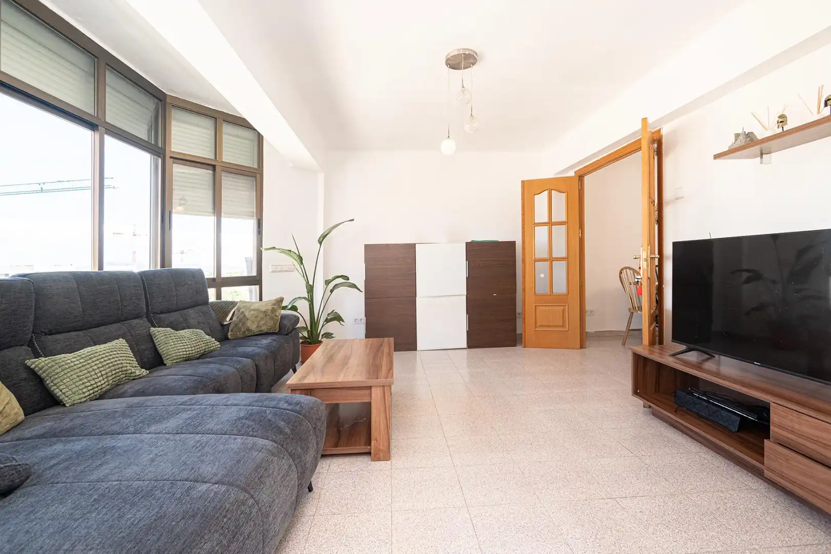 Sala d'estar de Pis en venda en  Palma de Mallorca amb Aire condicionat