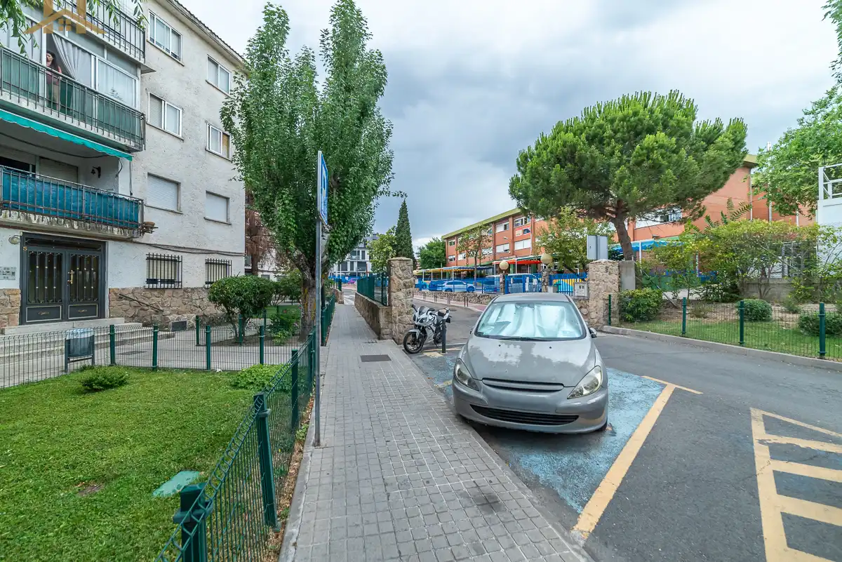 Parking of Flat for sale in Collado Villalba  with Heating, Terrace and Community pool