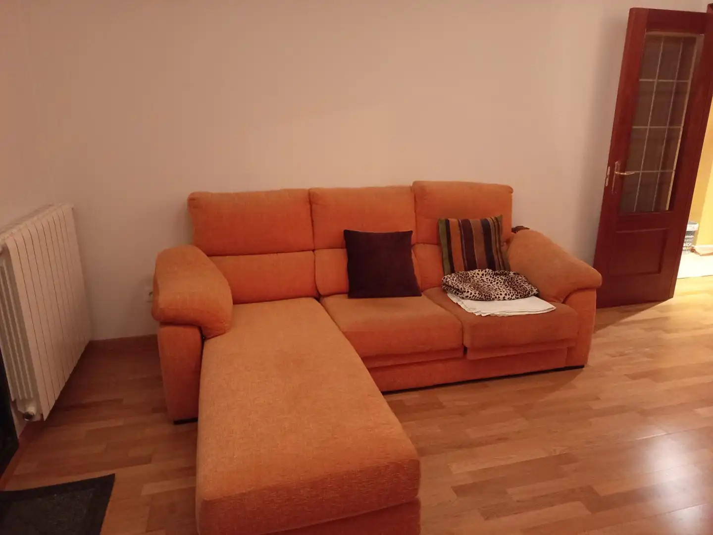 Wohnzimmer von Wohnung zur Miete in Gijón  mit Heizung, Terrasse und Abstellraum