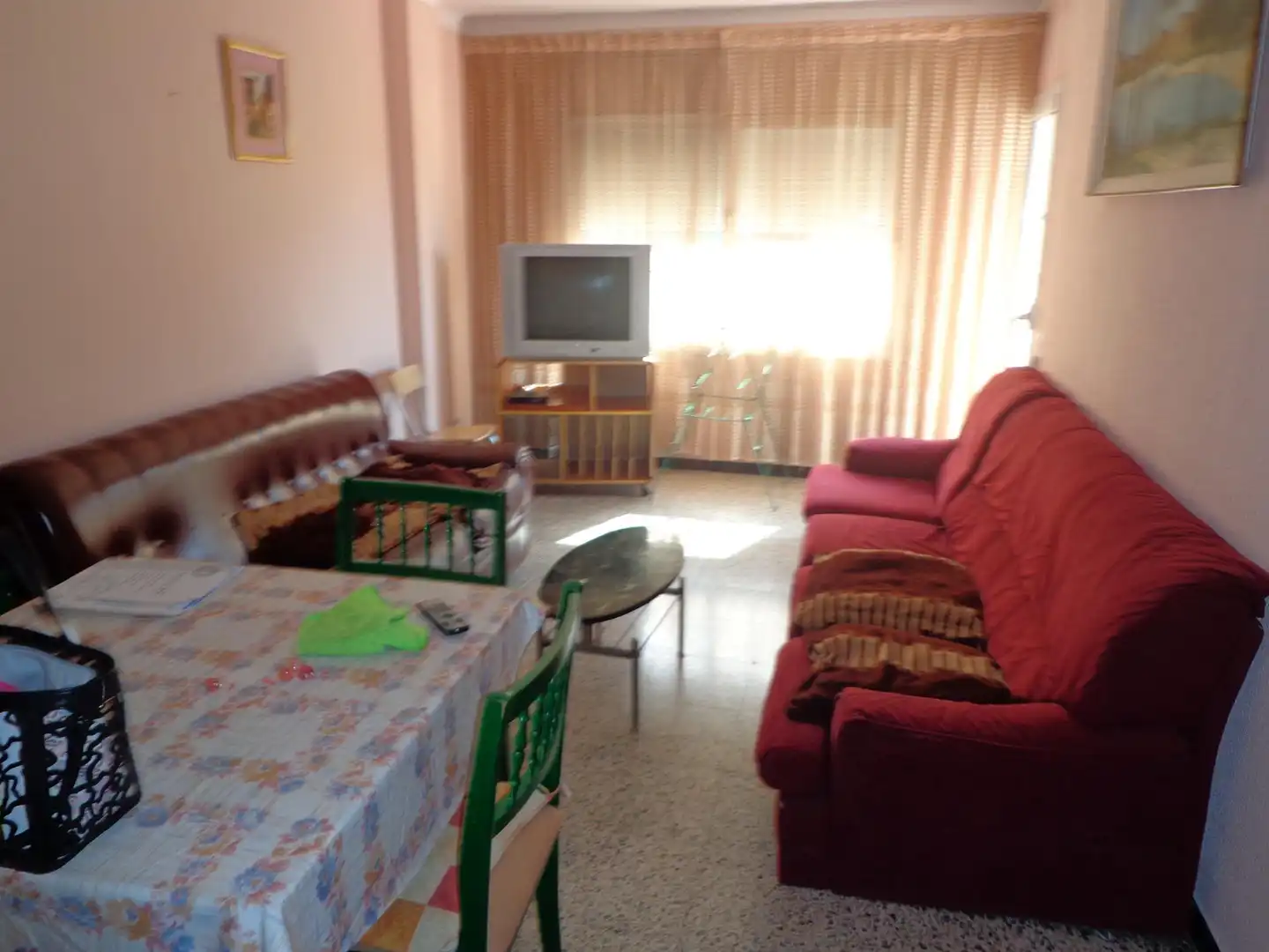 Sala de estar de Piso de alquiler en Mollet del Vallès con Amueblado