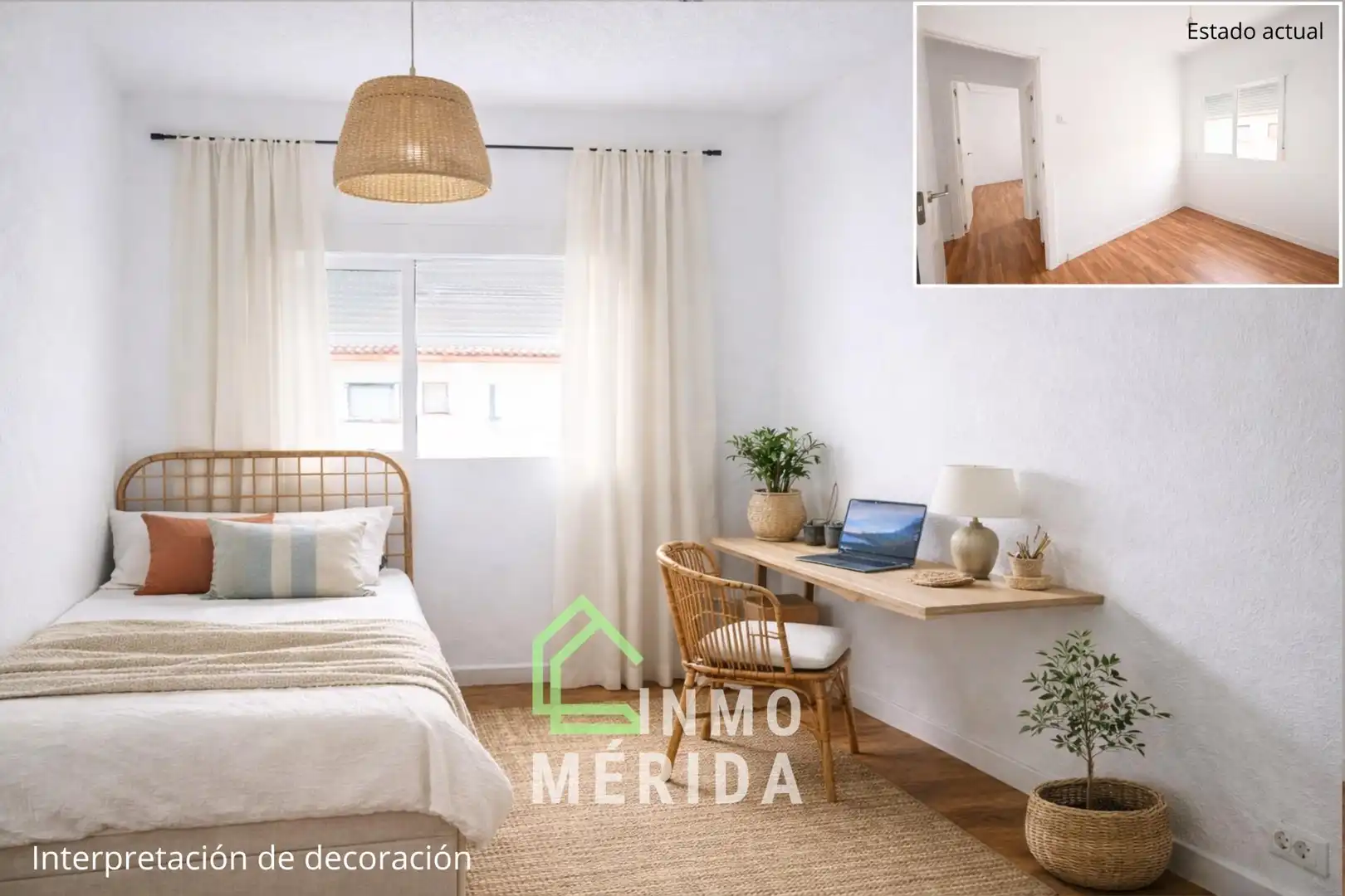 Bedroom of Flat for sale in Mérida  with Balcony