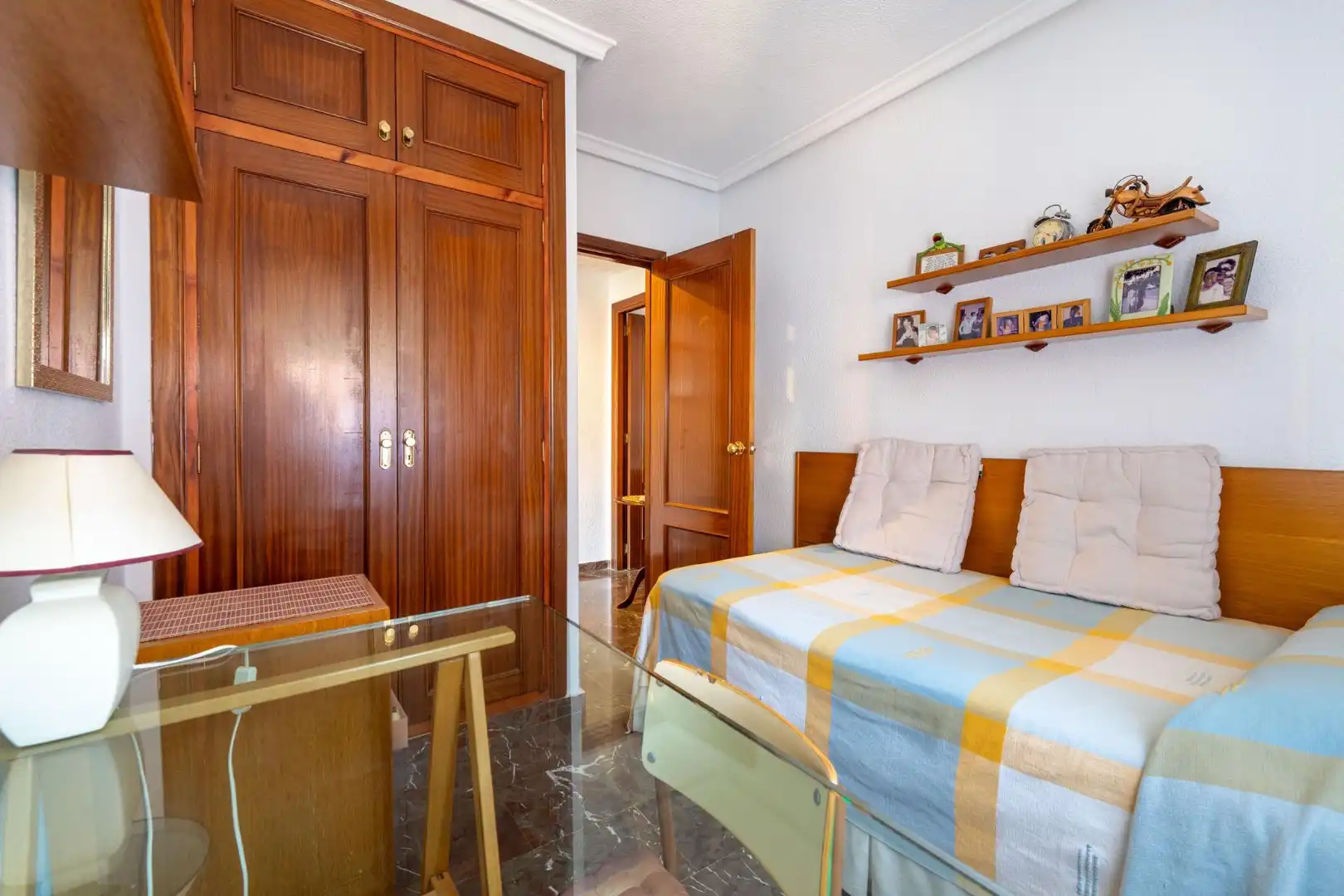 Bedroom of Flat for sale in Almería  with Air Conditioner, Storage room and Balcony
