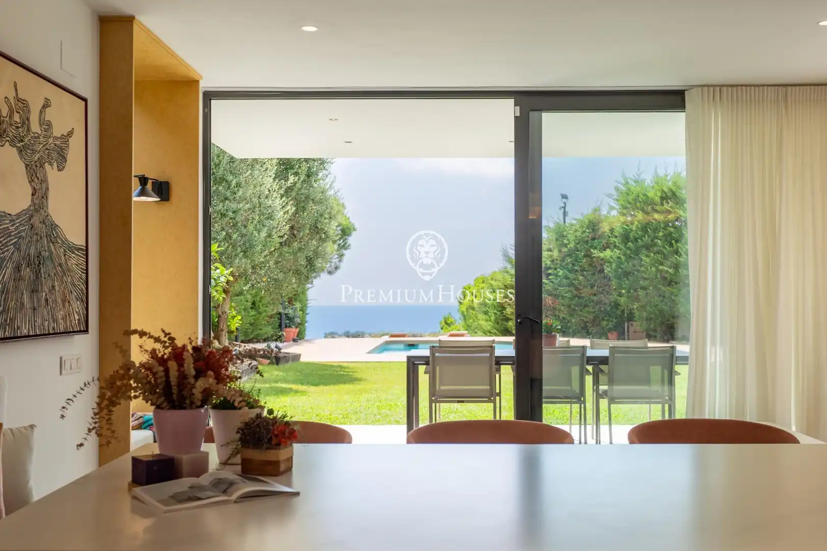 Terrassa de Casa o xalet en venda en Sant Andreu de Llavaneres amb Aire condicionat, Calefacció i Jardí privat