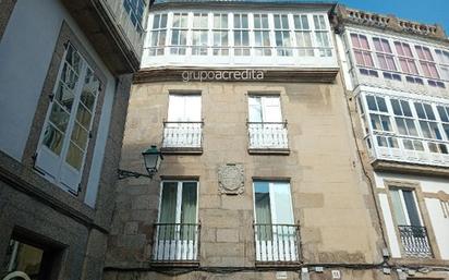 Exterior view of Flat for sale in Santiago de Compostela   with Heating, Terrace and Balcony