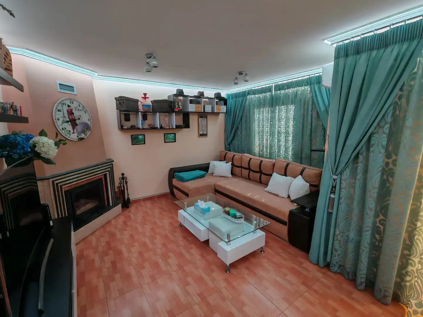 Living room of Attic for sale in Orihuela  with Air Conditioner, Terrace and Furnished