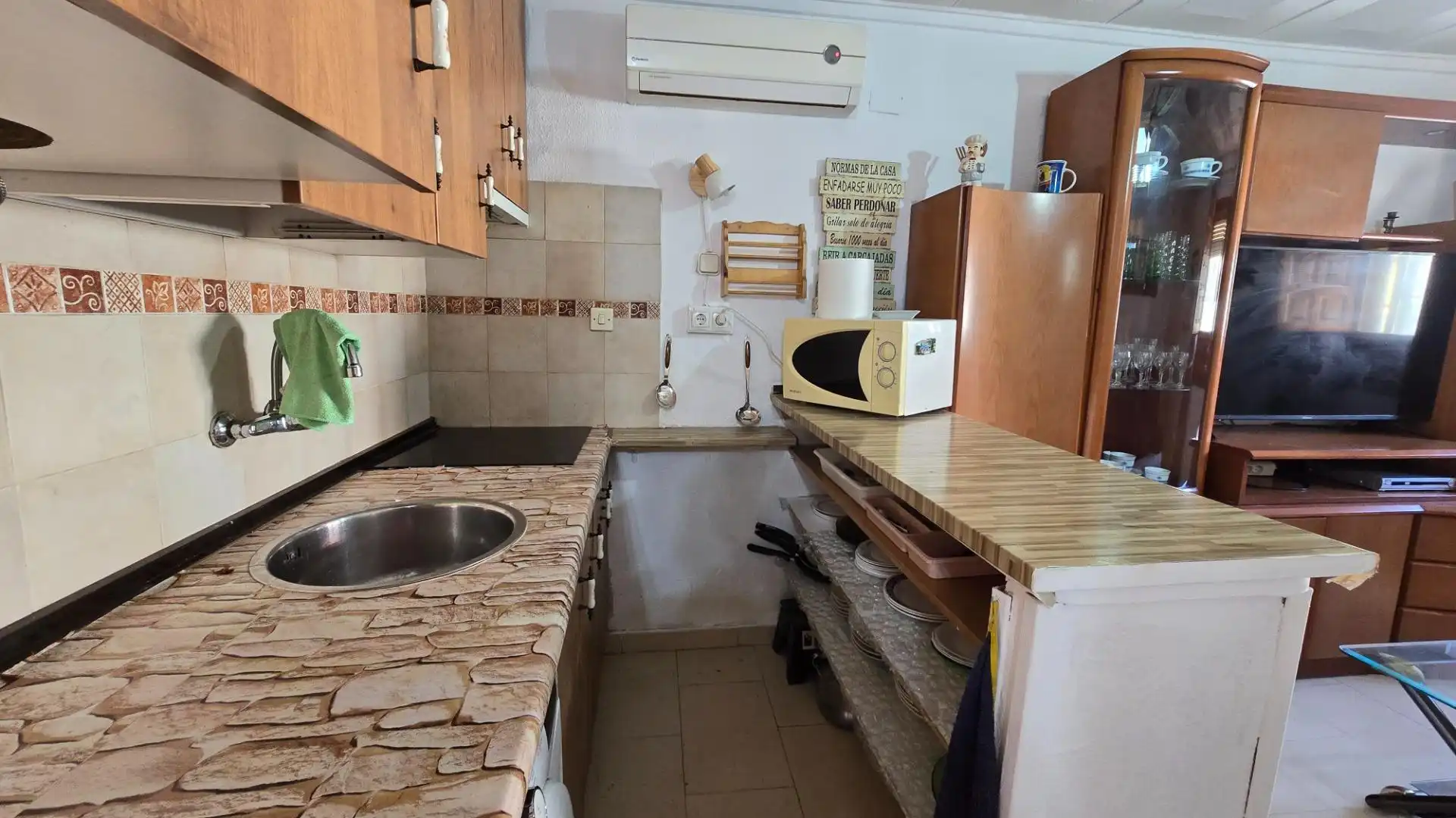 Cocina de Casa adosada en venta en San Fulgencio con Aire acondicionado, Calefacción y Terraza