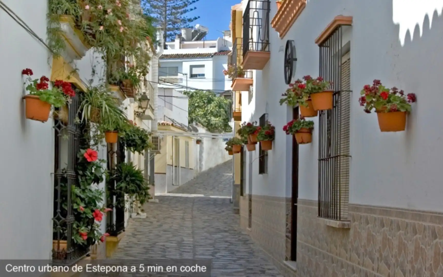 Außenansicht von Country house zur Miete in Estepona mit Klimaanlage, Heizung und Terrasse