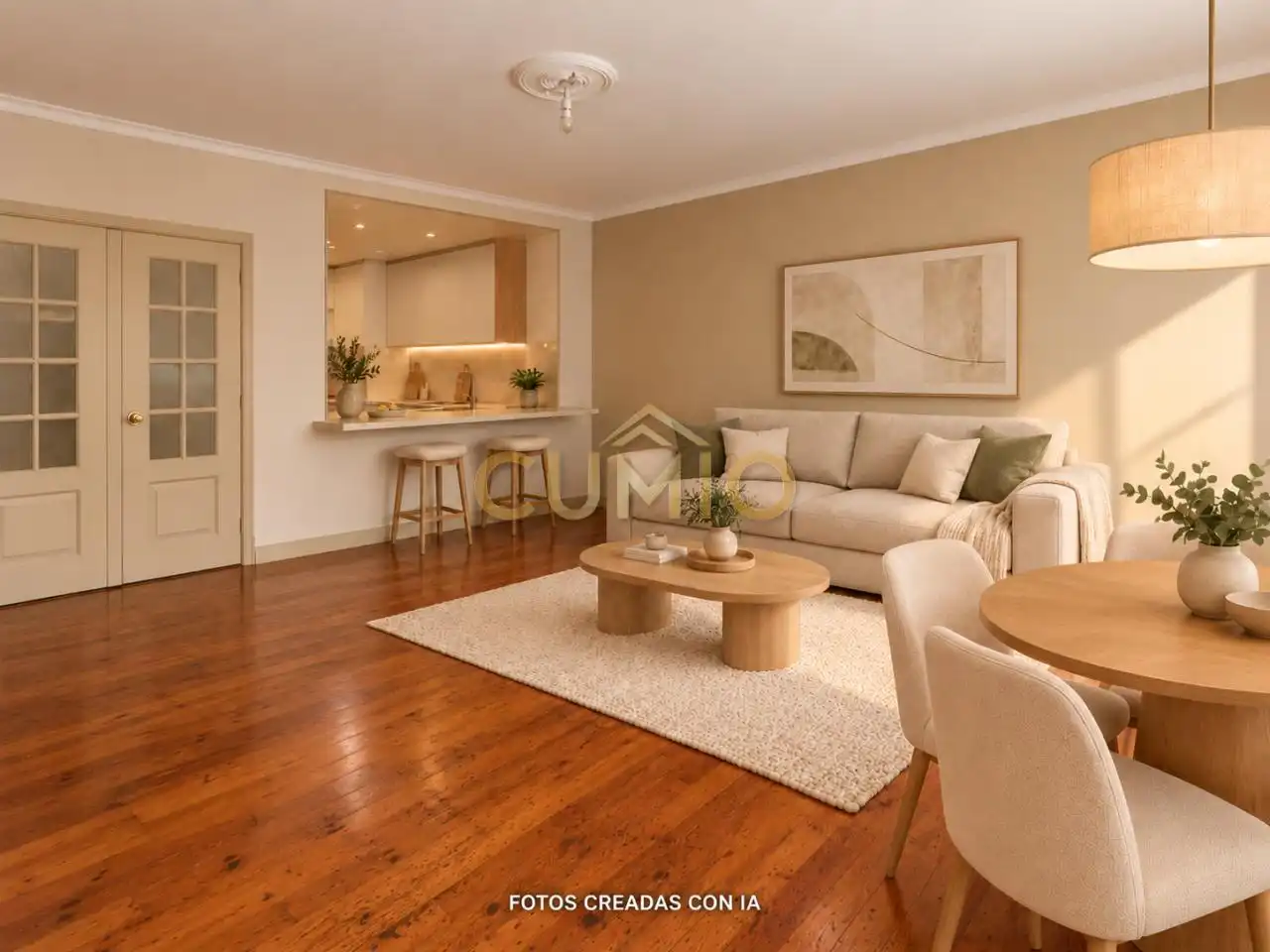 Sala de estar de Piso en venta en Nigrán