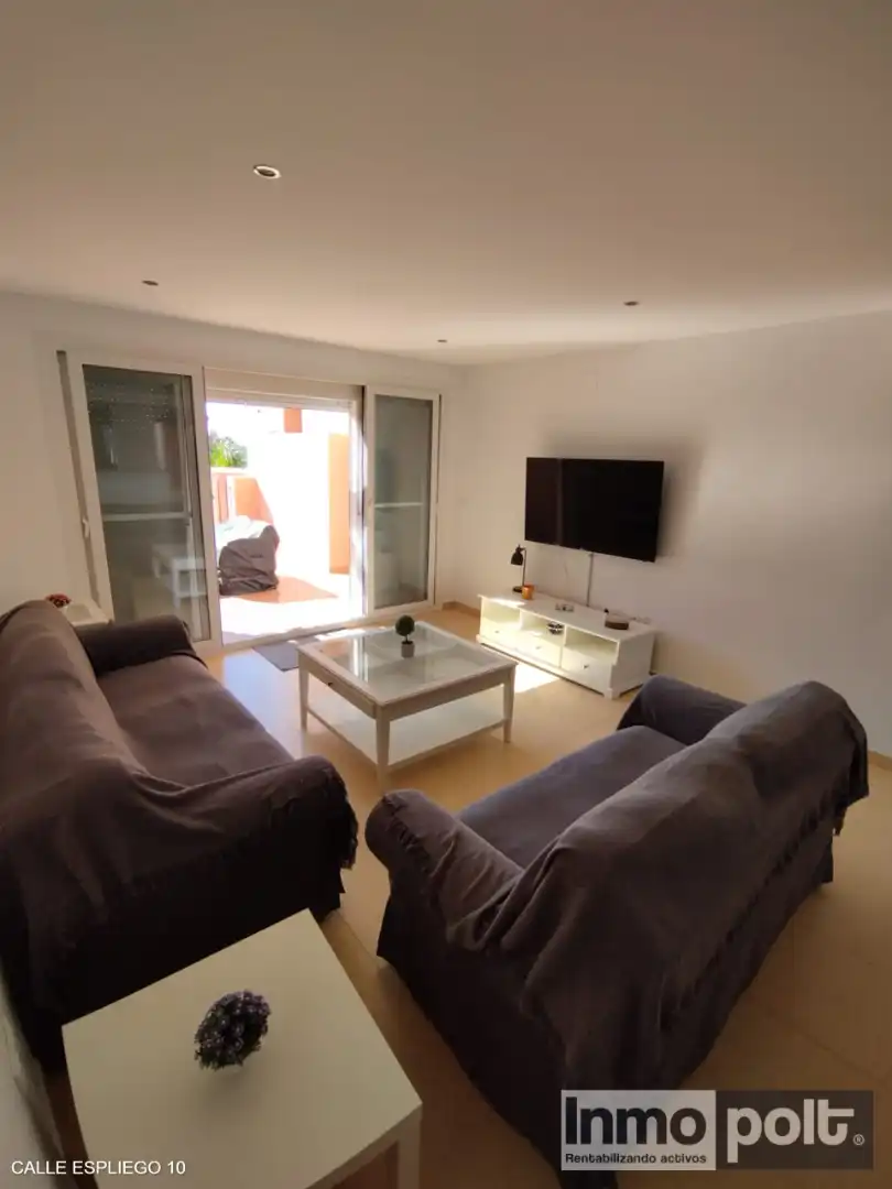 Wohnzimmer von Wohnung zur Miete in Torre-Pacheco mit Klimaanlage, Terrasse und Möbliert