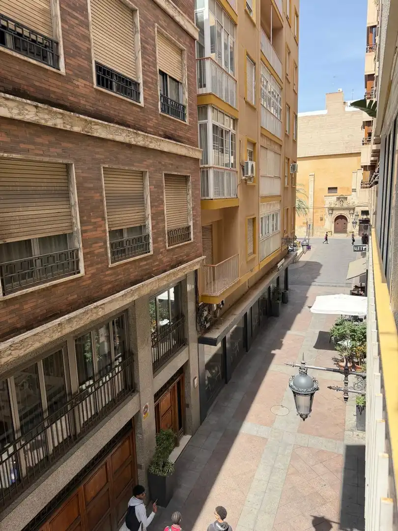 Vista exterior de Pis de lloguer en Elche / Elx amb Aire condicionat, Calefacció i Moblat