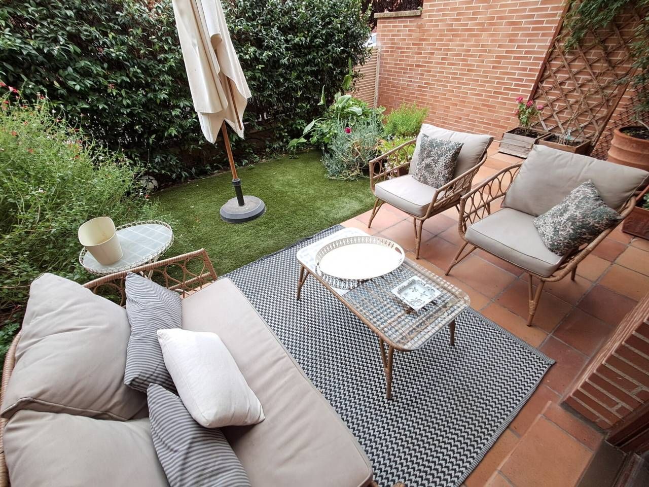 Terraza de Casa adosada en venta en  Logroño con Calefacción, Terraza y Piscina comunitaria