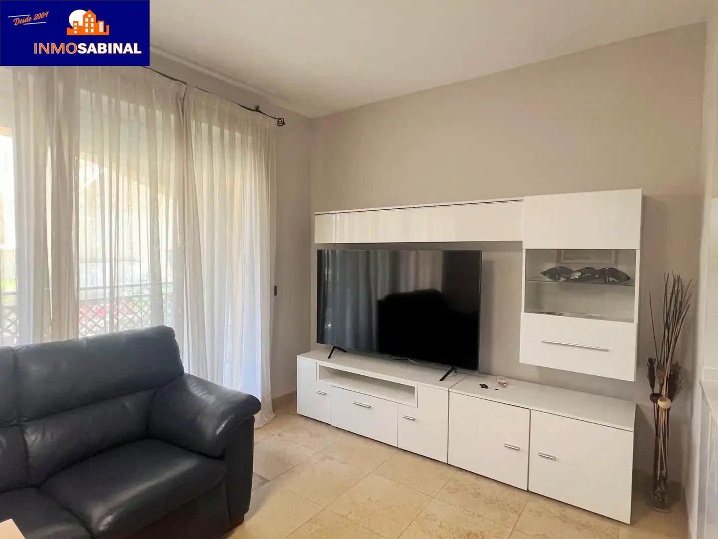 Sala de estar de Apartamento en venta en Vícar con Aire acondicionado, Calefacción y Jardín privado