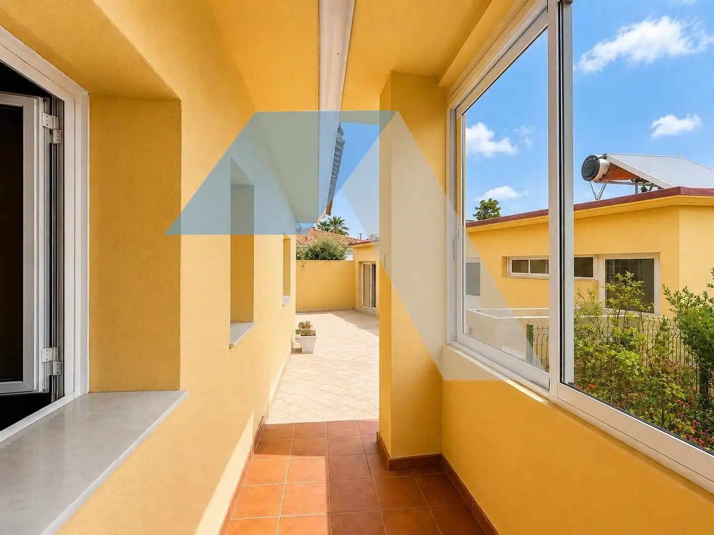 Balcony of Houses for sale in San Vicente del Raspeig / Sant Vicent del Raspeig  with Air Conditioner, Heating and Private garden