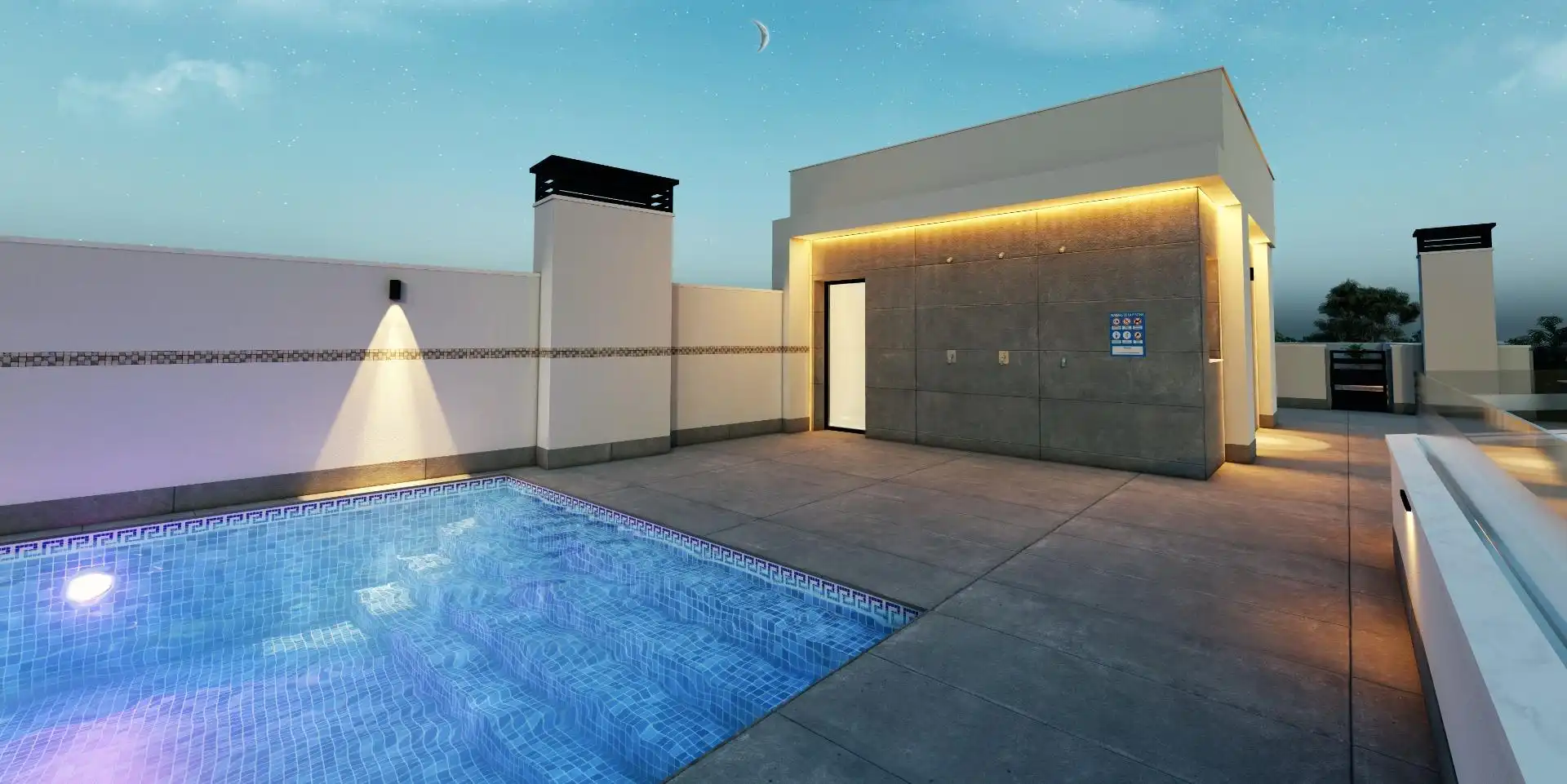 Swimming pool of Attic for sale in Maracena  with Air Conditioner, Heating and Terrace