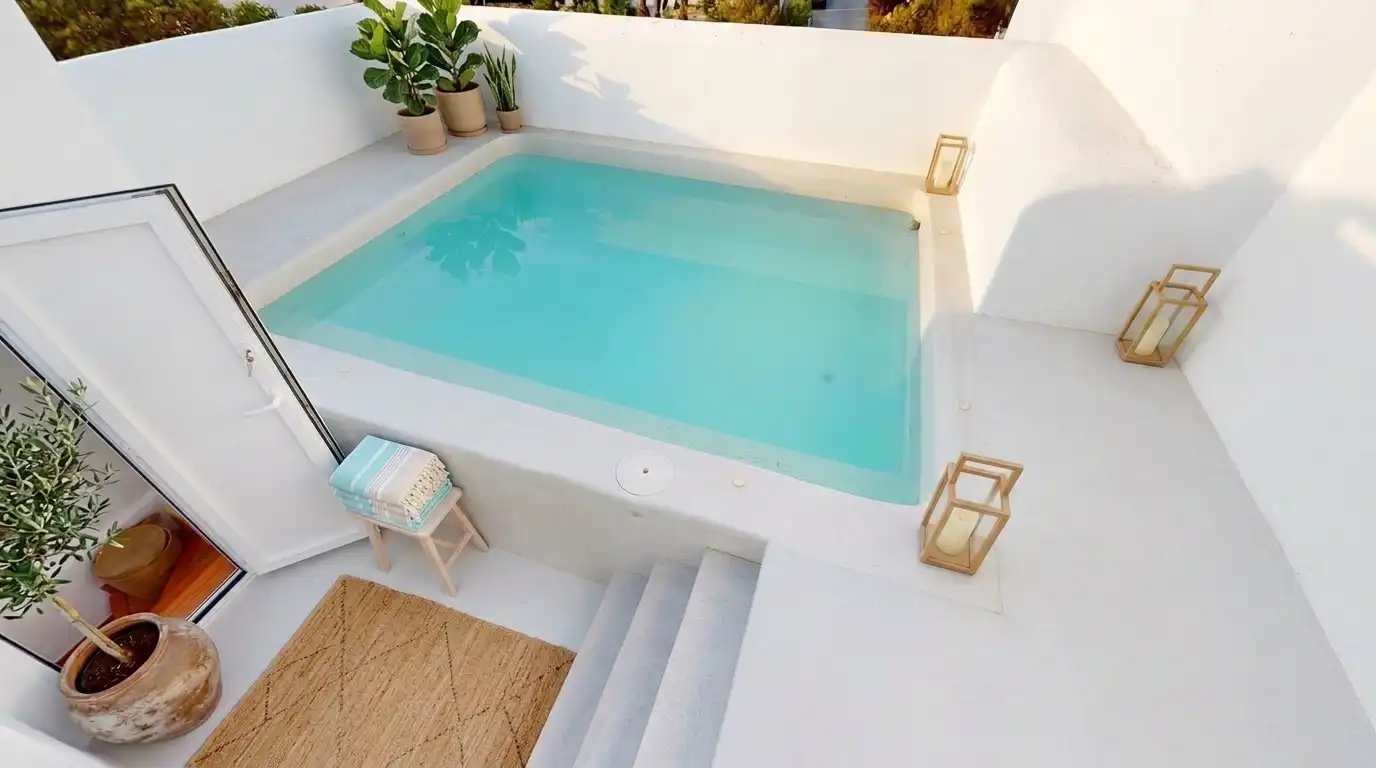 Piscina de Dúplex en venta en Sant Josep de sa Talaia con Aire acondicionado, Terraza y Piscina