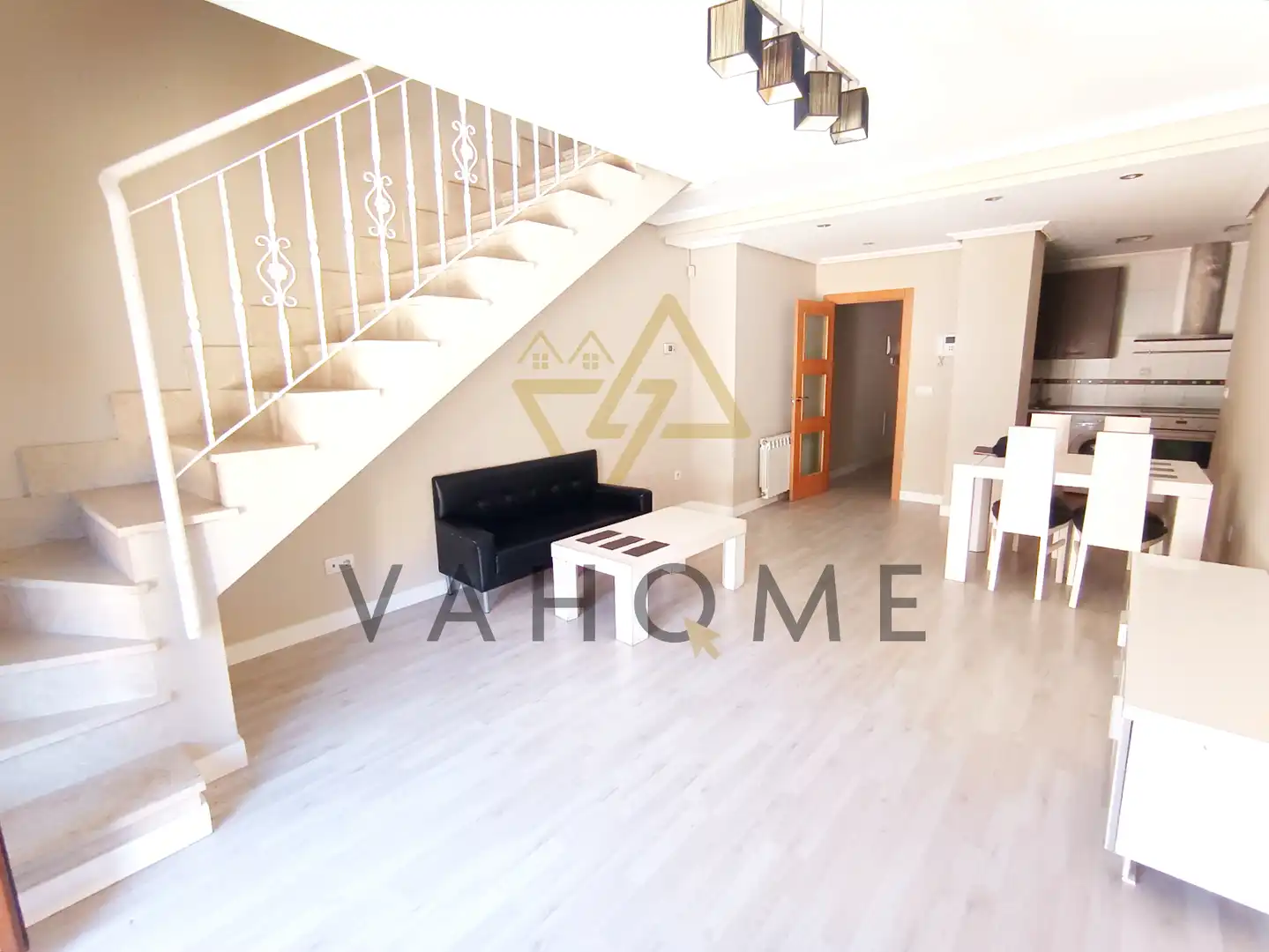 Sala de estar de Dúplex en venta en Numancia de la Sagra con Aire acondicionado, Calefacción y Amueblado