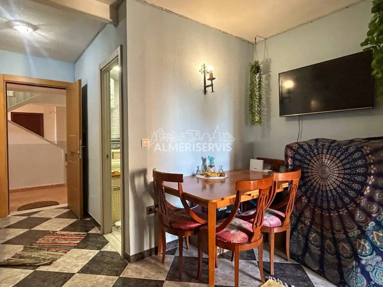 Comedor de Piso en venta en Roquetas de Mar con Terraza y Amueblado