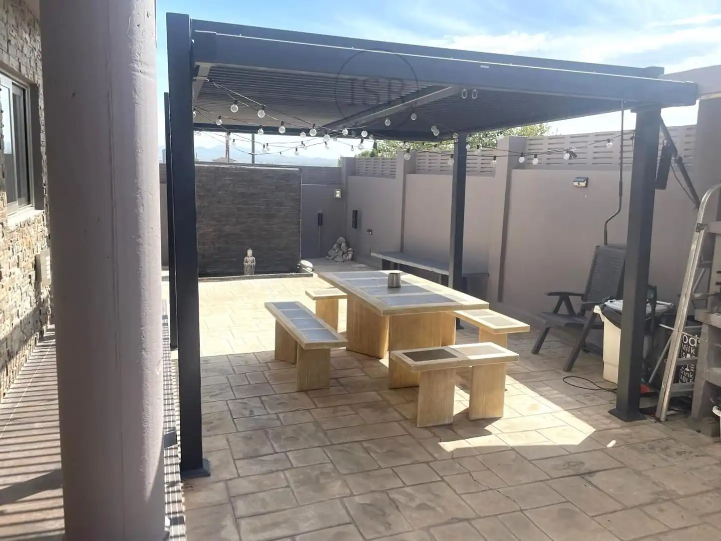 Terrassa de Casa o xalet en venda en Baza amb Aire condicionat, Calefacció i Jardí privat