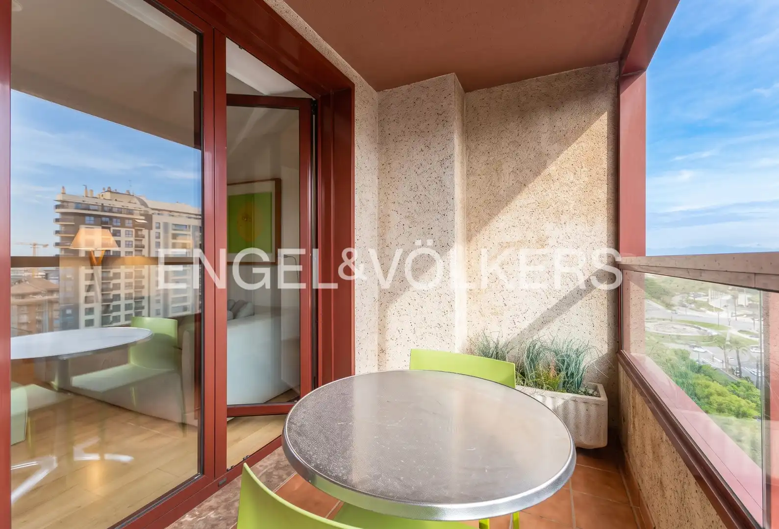 Terrasse von Wohnung zur Miete in Campanar